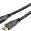 DACOMEX CORDON DisplayPort 1.4 METAL + NYLON certifié GRS - 2m