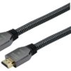 DACOMEX CORDON HDMI 2.0 METAL + NYLON certifié GRS - 3m