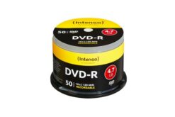 INTENSO DVD-R 4,7 GB, boite de 50 pièces