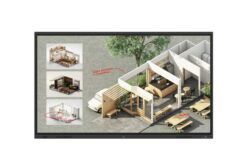 LG - Afficheur tactile 86" 86TR3DQ Android 14 400cd