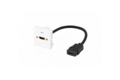 TESCA Plastron Legrand HDMI2.0 Femelle vers HDMI2.0 Femelle de 0,2 m