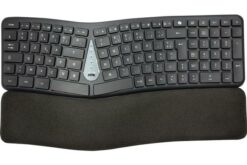 DACOMEX Clavier ergonomique K400-WE-FR AZERTY sans fil certifié GRS