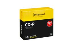 INTENSO CD-R 700 MB, slim case de 10 pièces