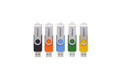 INTENSO Clé USB 2.0 Basic Line - Pack de 5 x 8 Go