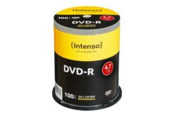 INTENSO DVD-R 4,7 GB, boite de 100 pièces
