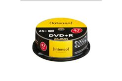 INTENSO DVD+R 4,7 GB, boite de 25 pièces