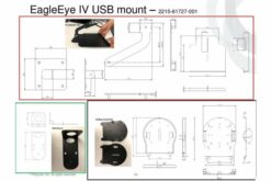 SUPPORTS DE MONTAGE POUR CAMERA EAGLEYE4  USB