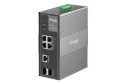 TP-LINK Switch industriel Omada 6 ports Gigabit avec 3 ports