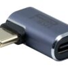 ADAPTATEUR COUDE PLAT USB4 -270°