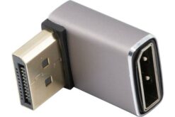 ADAPTATEUR COUDE VERTICAL 90° DP 1.4 8K M/F