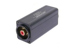 ADAPTATEUR SYMETRISEUR XLR MALE VERS RCA FEMELLE ROUGE