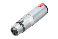 ADAPTATEUR XLR FEMELLE / JACK STEREO FEMELLE