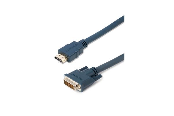 ALTIMIUM CORDON DVI-D MALE / HDMI-A Full HD 1080p MALE DE 5 M