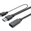 ALTIMIUM CORDON MOULE USB-A 3.0 MALE VERS USB-A FEMELLE de 10M