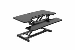 BAKKERELKHUISEN Support bureau assis-debout Riser 2 Noir