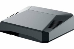 BOITIER ALUMINIUM VENTILE AVEC INTERRUPTEUR POUR RASPBERRY PI 4