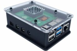 Boîtier compatible PoE HAT pour Raspberry Pi 4