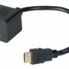CABLE 1 HDMI mâle vers 2 HDMI femelle avec sorties audio