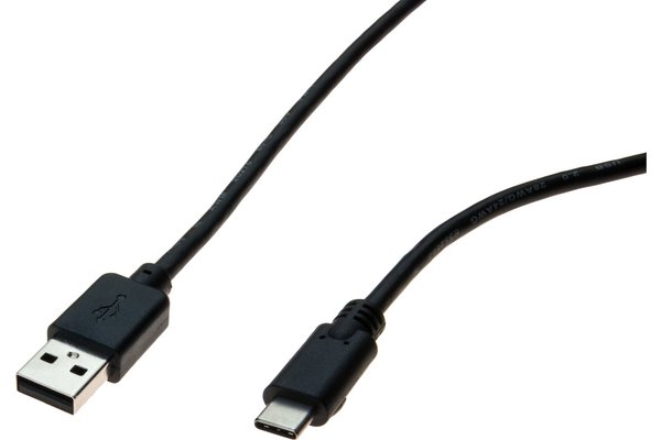 CORDON USB 2.0 A / C NOIR 5,0 M