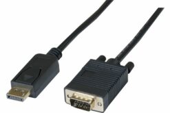Cordon DisplayPort  1.1 vers VGA - 2m