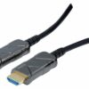 Cordon HDMI ULTRA HIGHSPEED AVEC ETHERNET Active Optical Cable- 50 m