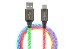 Cordon USB-A USB-C PD lumineux 1,0 m