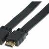 Cordon hdmi high speed a/a plat black - 5 m