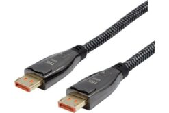 DACOMEX CORDON DP2.1 80Gpbs METAL+NYLON certifié GRS -1.5m