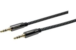 DACOMEX CORDONJACK 3,5mm STEREO METAL + NYLON CERTIFIE GRS -7m