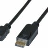 DACOMEX Sachet cordon DisplayPort 1.1 vers HDMI - 2 m