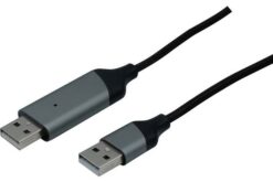 Dacomex Cordon USB2.0 A-A KM virtuel -1m