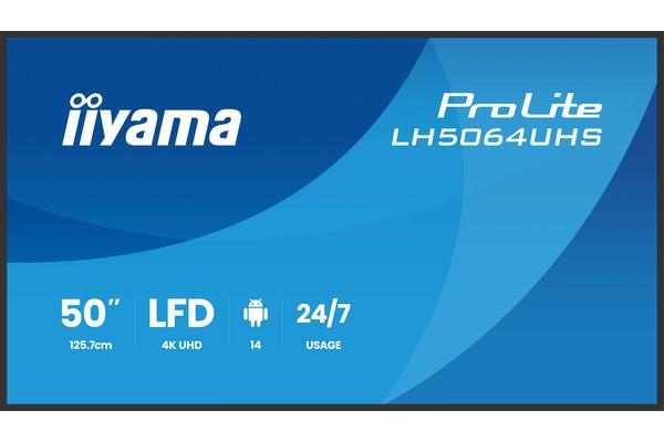IIYAMA- Afficheur professionnel 55" LH5564UHS-B1AG
