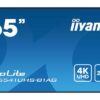 IIYAMA- Afficheur professionnel 65" LH6541UHS-B1AG