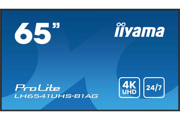 IIYAMA- Afficheur professionnel 65" LH6541UHS-B1AG