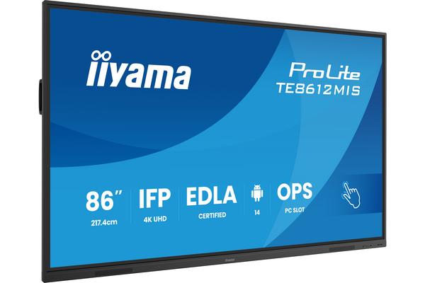 IIYAMA- Afficheur professionnel tactile 86" TE8612MIS-B4AG