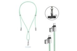 INTENSO Lanière de chargement pour téléphone portable vert