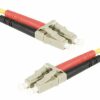Jarretière optique duplex HD multi OM2 50/125 LC-UPC/LC-UPC orange - 1 m
