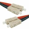 Jarretière optique duplex HD multi OM4 50/125 SC-UPC/SC-UPC erika - 15 m