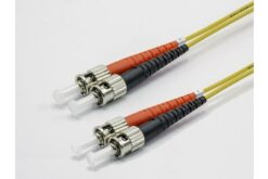 Jarretière zip 2,0mm OS2 G652D ST-UPC/ST-UPC LSZH jaune 3m