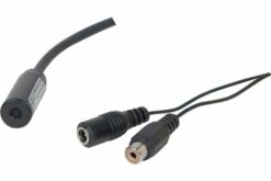 Micro sur rca pour enregistreur (dvr) videosurveillance