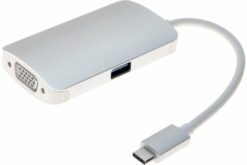 Mini dock USB TYPE-C+ VERS VGA+USB3+PD