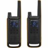 Motorola TLKR T82 EX 2 Talkies Walkies 10 KMS noir
