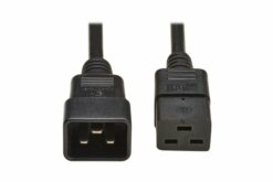 Power cable, C20 to C19, H05VV-F, 16A, 3M