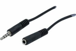 RALLONGE JACK 3,5MM 4 POLES  POUR MICRO CASQUE CTIA - 2 m