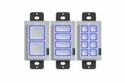 RK1-8+ Clavier encastrable 8 boutons, certificat de gravure LaserShark inclus