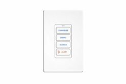 RTI- RK1+4B Clavier encastrable 4 boutons certificat gravure LaserShark inclus