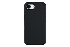 SPECTRUM_R Case for iPhone 16e - Solid Black Mat - Soft bag