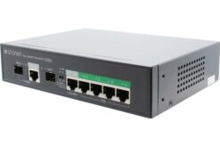 STONET P107GS Switch 6 ports Gigabit dont 4 PoE+ & 2 SFP