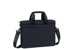 Sacoche business 5 poches 13-14", Polyester ECO noir chambré