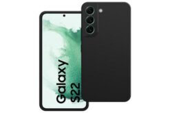 Samsung Galaxy S22 - Premium Liquid Color TPU coque - noir